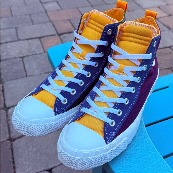 Men's Converse UNT1TL3D Hi Not A Chuck Sneakers Night Purple 167242C US Size 11 - Picture 2 of 9